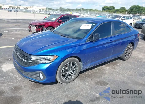 2024 Volkswagen Jetta 1.5T Sport из США, поврежденный, VIN 3VWBM7BU3RM046547